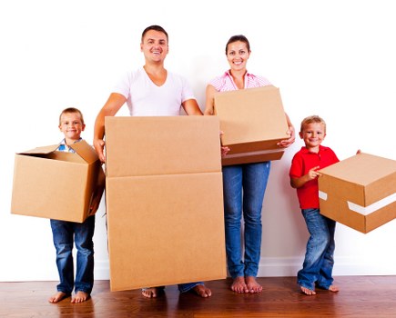 Professional packing materials prepared for a move in Elephant and Castle