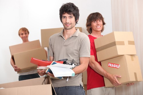 Packing and furniture handling during a South London home move