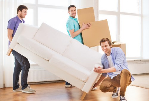 Customer complaint process for a man and van moving service