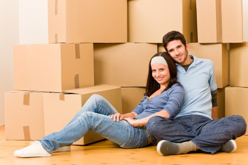 Removal team planning a flat move in Elephant and Castle
