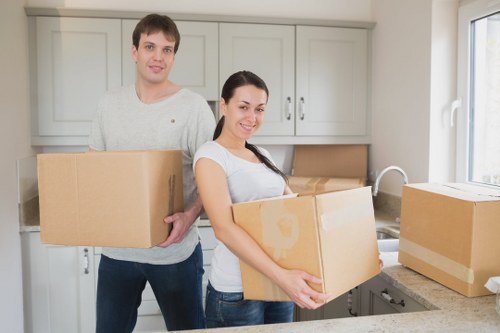 Careful transport of office furniture and IT equipment for a business move
